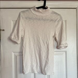 We The Free Cream Knit Turtleneck